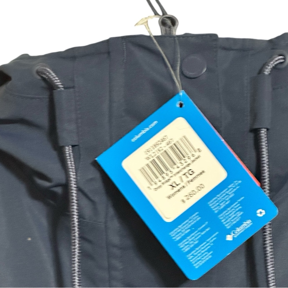 Columbia NWT Nocturnal Blue Tan Sherpa Drop Ridge 3-in-1 Interchange Jacket - Picture 11 of 15